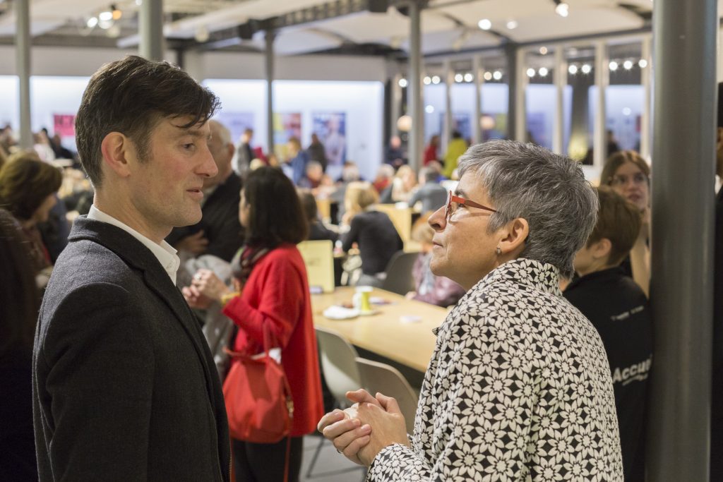 David Payot, conseiller municipal et Florence Godoy, déléguée à l'enfance