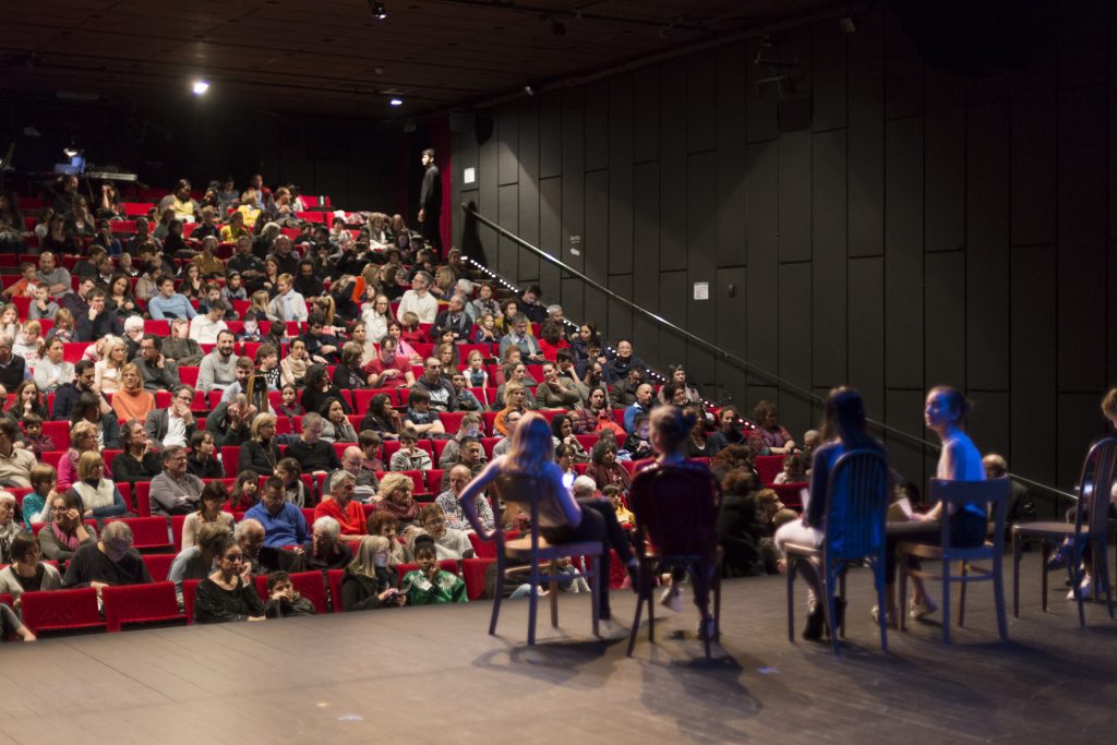 Quelques minutes avant le début du spectacle